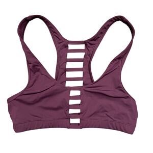 PINK Victoria's Secret Purple Ultimate Ladder Racerback Sports Bra Women Medium